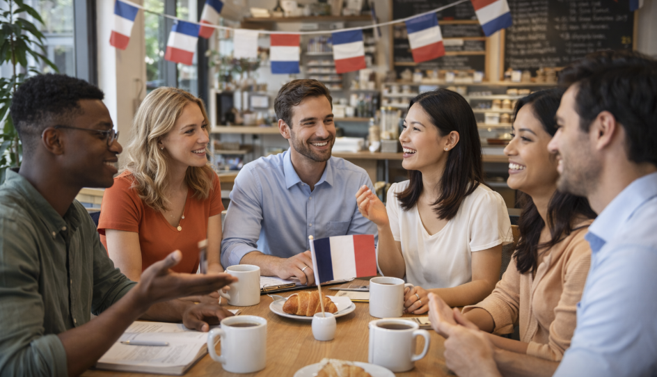 Café-causerie francophone
